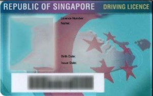 Driving Licence Sample Singapore 
