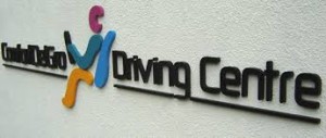 The Comfort Delgro driving Centre sign